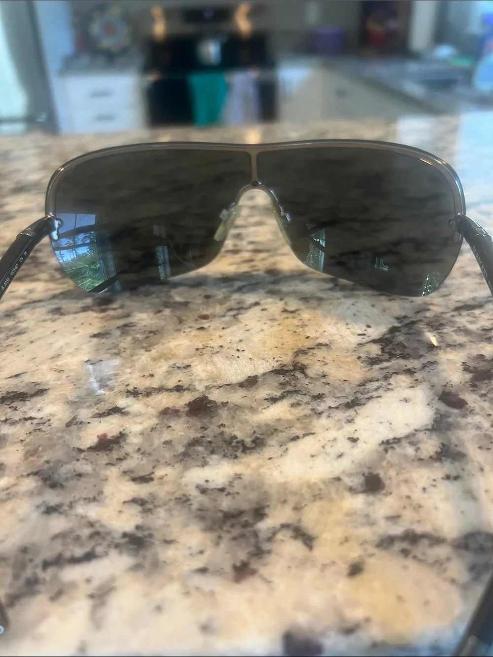 Burberry Wraparound Unisex Sunglasses